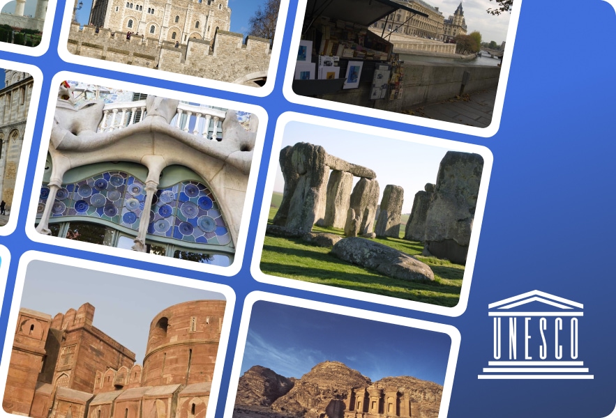 1248 World Heritage Sites